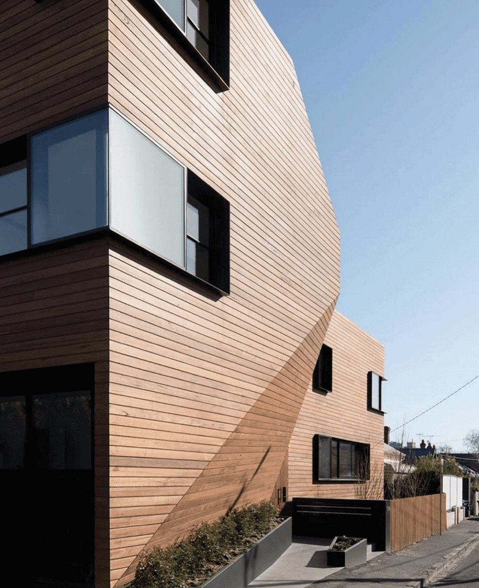 fixing cedar cladding