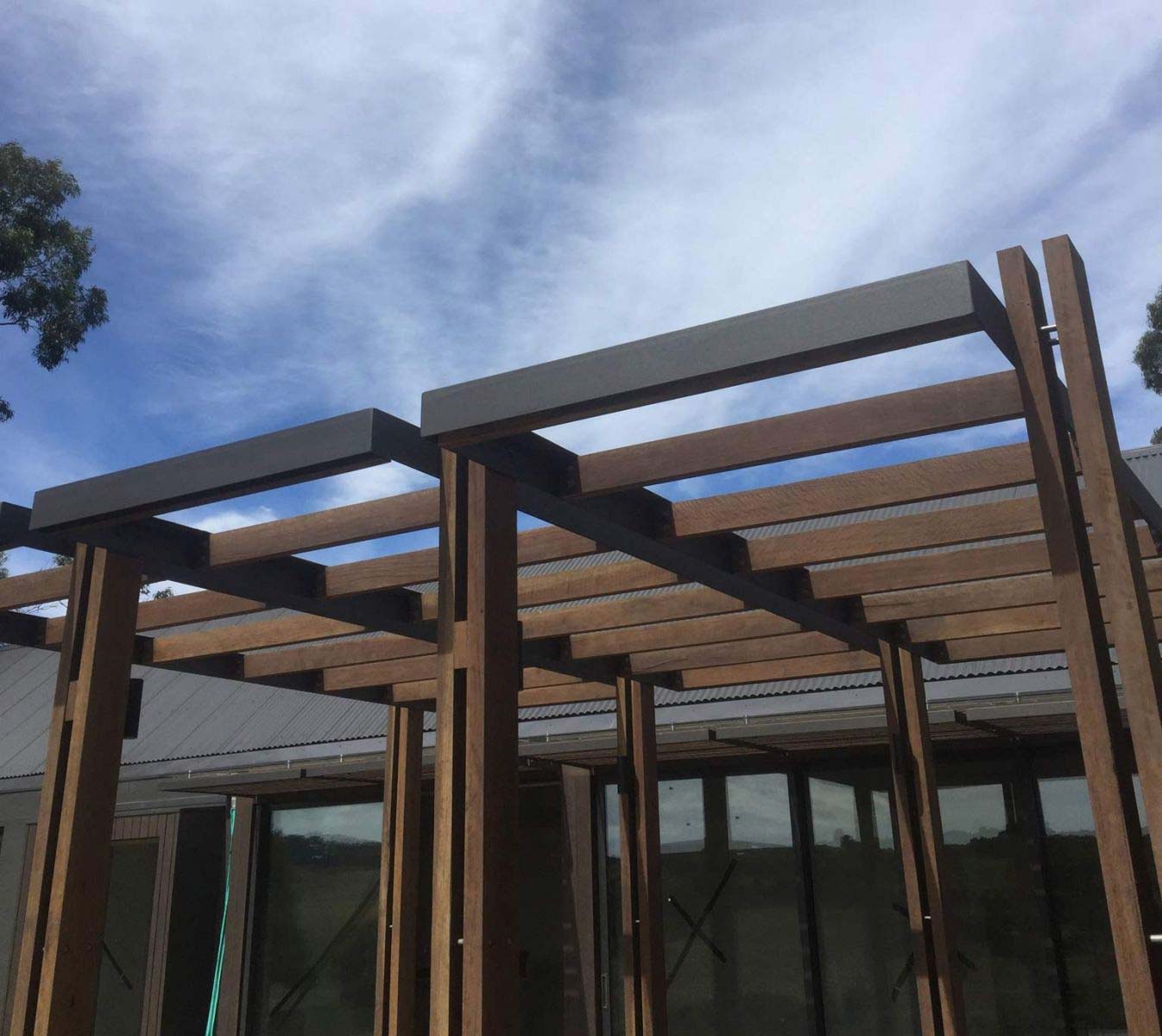 hardwood Timber Pergola