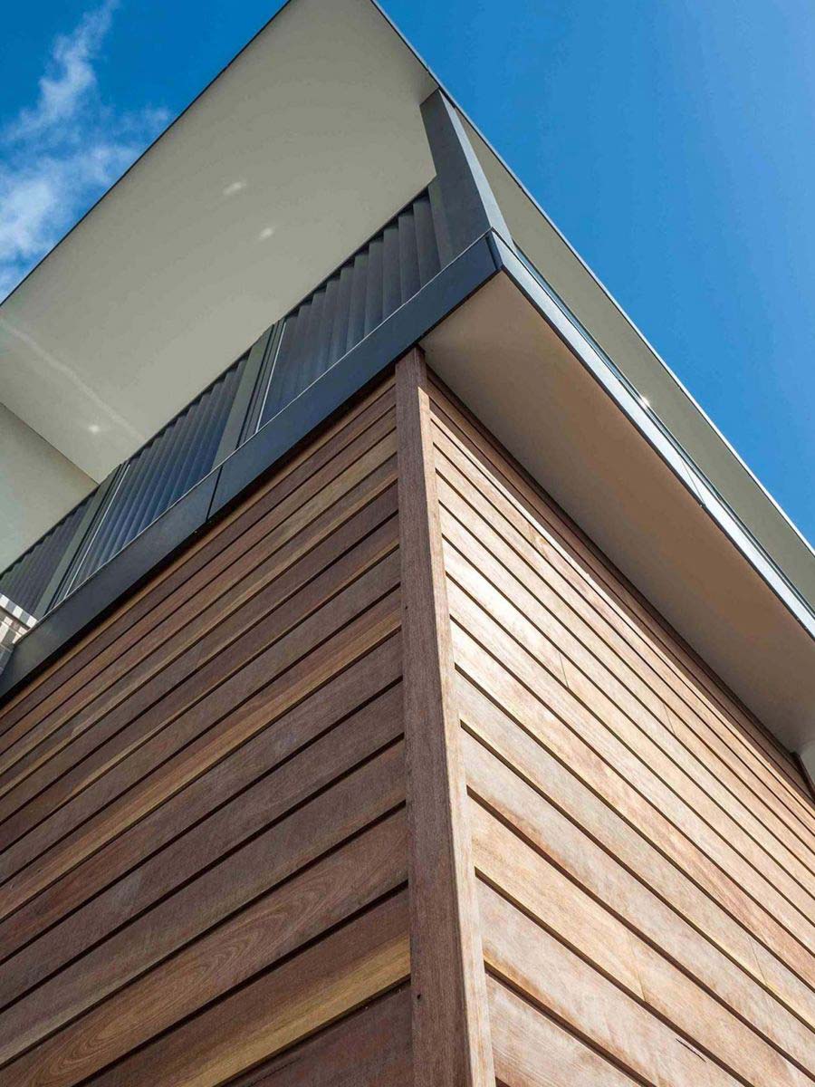 spotted gum timber cladding