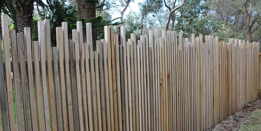 timber fencing materials