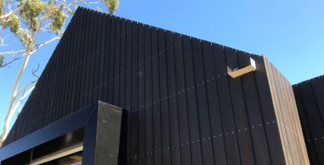 I'm trying to achieve a black cladding look, what's available