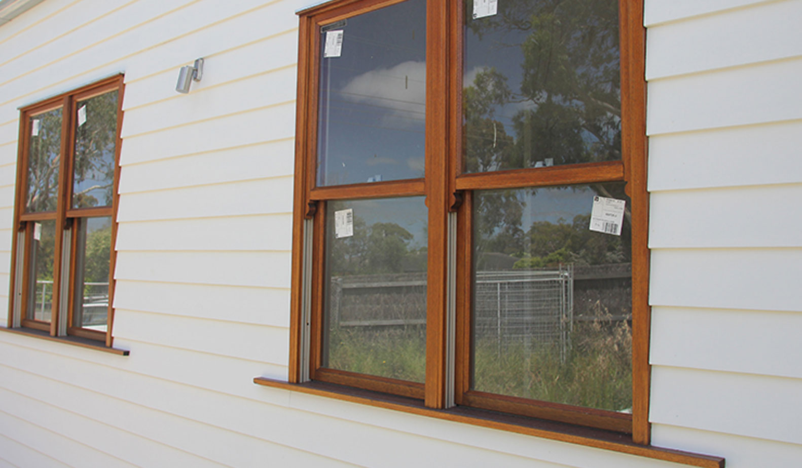 Square edge weatherboards